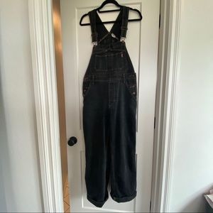 Vintage Black Overalls